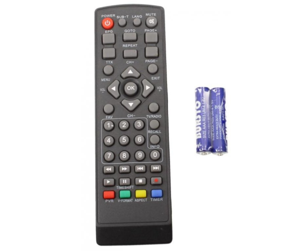 Set-top box pro příjem pozemního vysílání DVB-T2 (model FO-999)