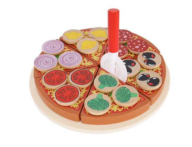 Drewniana pizza - zestaw