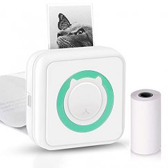 Portable smart mini printer - green