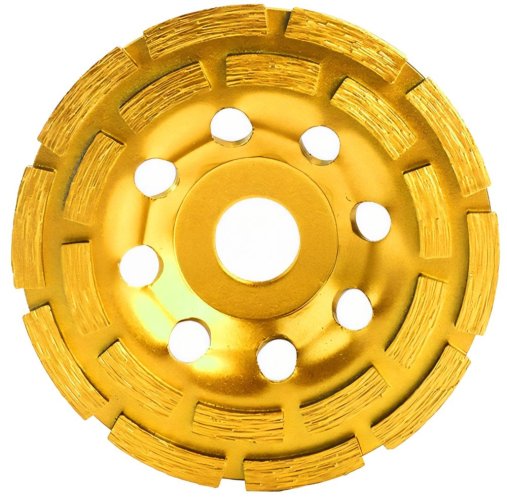 2x diamentowa tarcza szlifierska do betonu 125 mm, prędkość 80 m/s, zestaw 2 szt. - OR011168