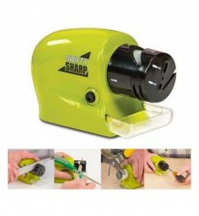 Electric sharpener for knives and scissors