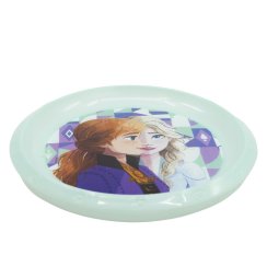 Plastový talíř Frozen 2 Ice Magic - 21.5 cm