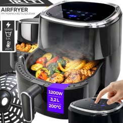 Frytkownica beztłuszczowa Air Fryer piekarnik 1200 W 10 trybów - OR1313