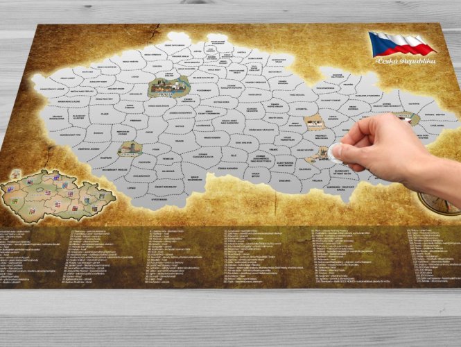 Bản đồ cào của Cộng hòa Séc