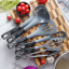 Set of kitchen utensils with practical stand - 7 pcs