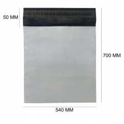 Plastové obálky XXL 540 x 700 mm - 100 ks