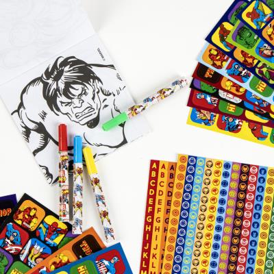 Creative set of 1000 Marvel stickers