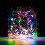 Vnitřní vánoční mikro řetěz 5 m 50 LED USB - barevný
