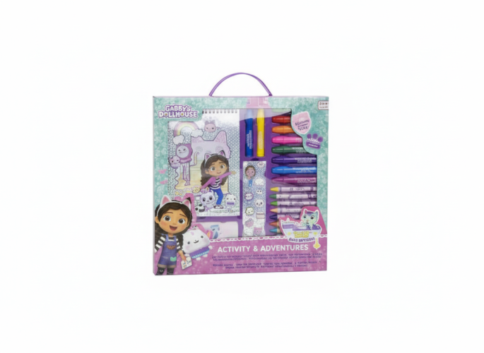Large painting set – Gabby dollhouse display