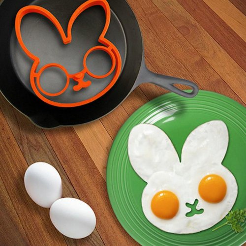 Silicone mould for eggs - rabbit
