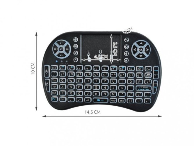 15725 1 24095 20 mini wireless klavesnice podsvicena 5605