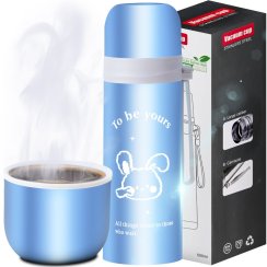 Termohrnček – vakuový termos z nerezové oceli 500ml + hrnek