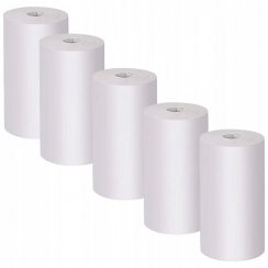 Set of paper rolls for mini thermal printer 57x9mm - 5pcs