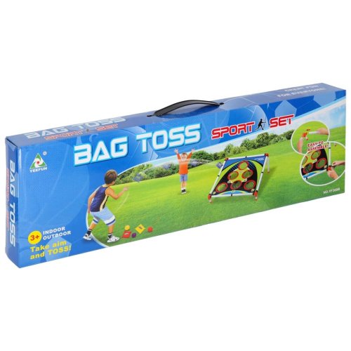 Mierte na cieľ pomocou hry Bag Darts.