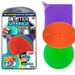 Silicone sponge -Better Sponge 3PCS