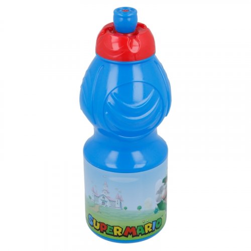 Detská plastová športová fľaša Super Mario 400ml