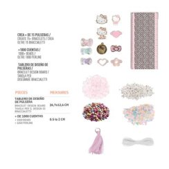 Súprava na výrobu náramku Hello Kitty