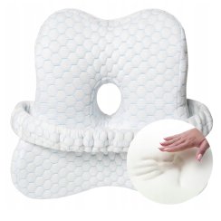 Ortopedický polštář klín mezi nohy a kolena na spaní, separator, memory foam – SR247