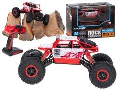 Samochód RC Rock Crawler HB 2,4 GHz 1:18 czerwony