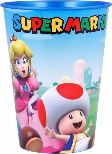 Téglik Super Mario modrý 260ml