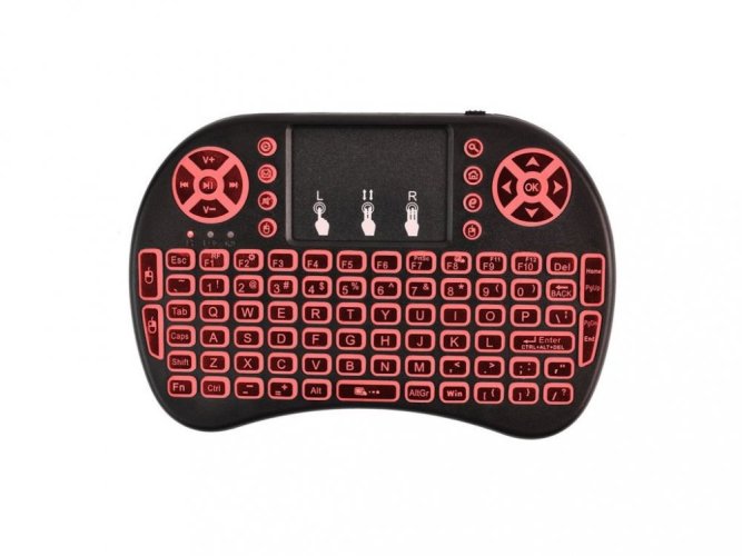 15725 2 24095 14 mini wireless klavesnice podsvicena 5605