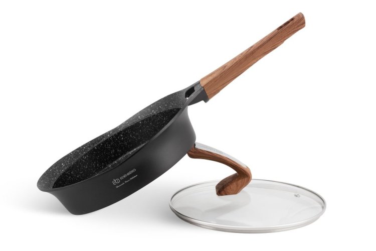 Set of dishes with marble surface - 15 pieces