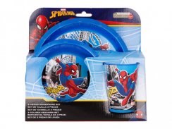 Detská jedálenská súprava 3 ks - Spiderman