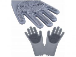 Silicone multifunctional gloves