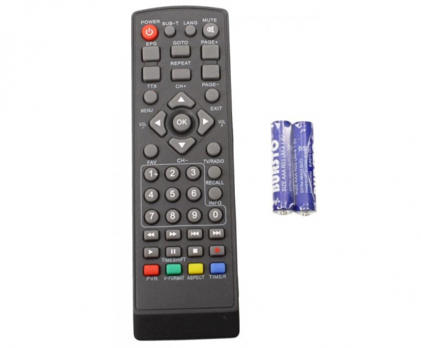 Set-top box pro příjem pozemního vysílání DVB-T2 (model FO-999)