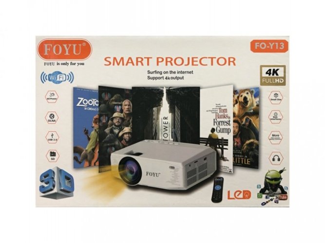 Smart LED Projector Android - FOYU