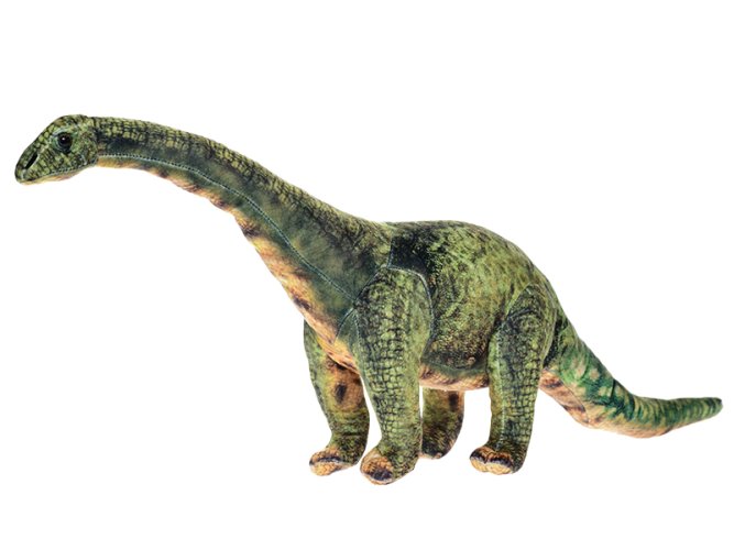 Plyšová hračka Diplodocus, 60 cm, stojaca, 0m+, v taške