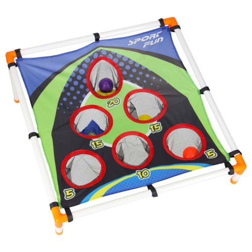 Mierte na cieľ pomocou hry Bag Darts.