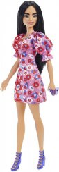 Barbie Fashionista with two-tone floral dress - MATTEL