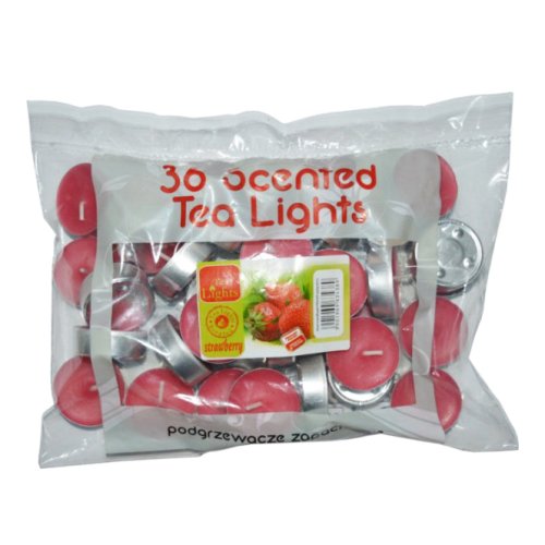 Admit Świece zapachowe tealight 36ks Strawberry