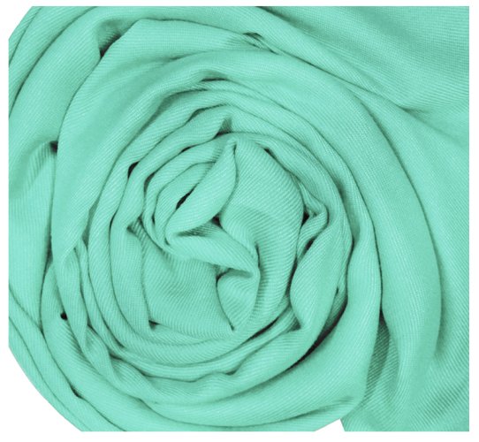 Dámská mentolová pashmina P118 / Dámská mentolově zelená šála