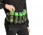 Beer belt military camouflage - 6 pockets