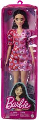 Barbie Fashionista s dvoubarevnými květinovými šaty - MATTEL