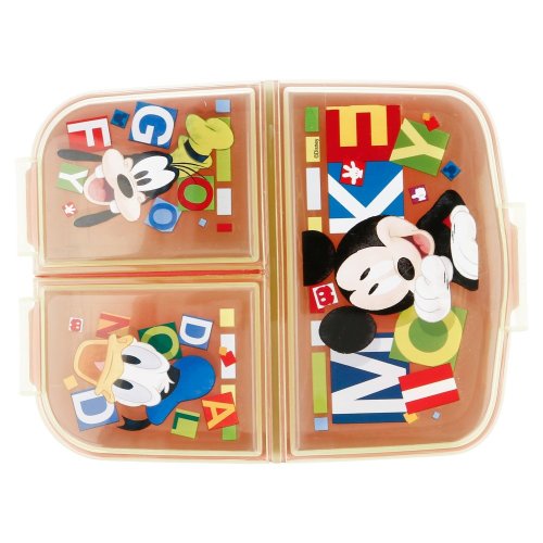 Pudełko na kanapki - Akwarele Mickey