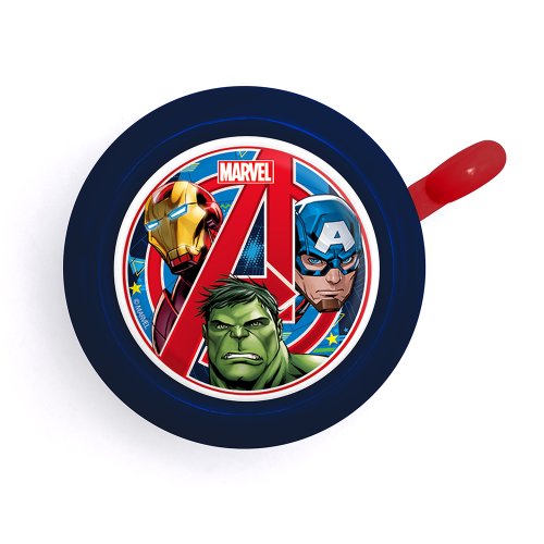 Kovový zvonček na bicykel Avengers