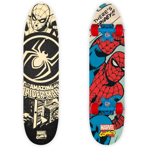 Drevený skateboard Spider-Man