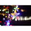Christmas lights 136 LED lights - multicolour
