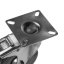 Set of industrial castors with a load capacity of 220 kg - 4 pcs