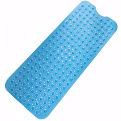Protiskluzová koupelnová podložka do vany pod sprchu koberec guma 100x40 cm