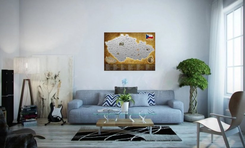 Bản đồ cào của Cộng hòa Séc