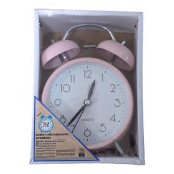 Budzik z mechanicznym dzwonkiem 16cm