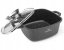 Set of 4 baking pans with marble surface - 8 pcs
