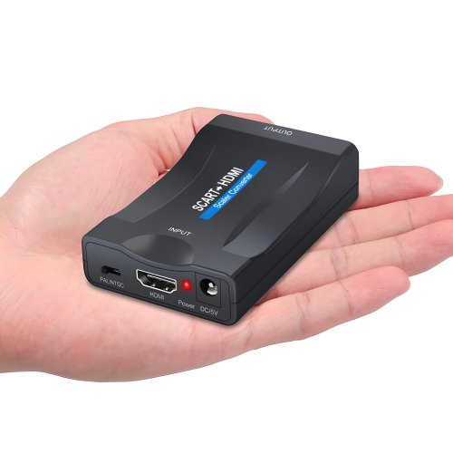 Adaptér převodník SCART na HDMI – konvertor signálu
