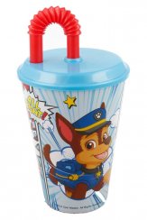 Cup with straw Paw patrol -430ml