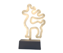Vánoční LED neonová dekorace sob
