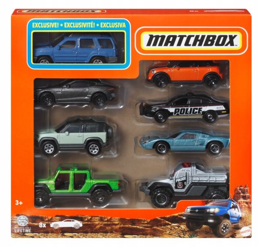 Matchbox - Set of 8 vehicles random selection